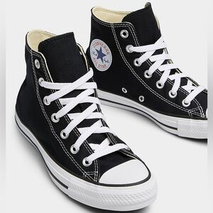 Converse Black and White High-Tops